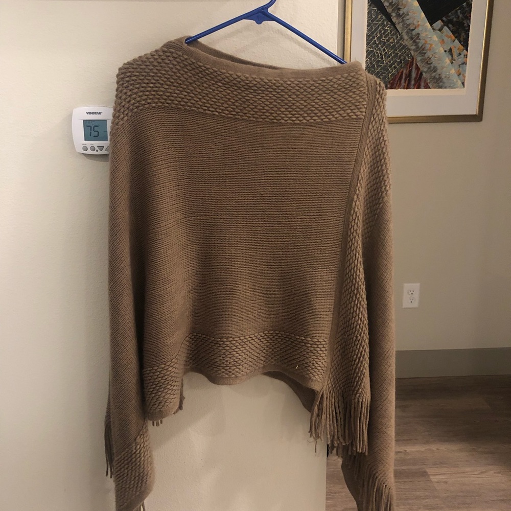 Sweater poncho